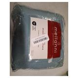 Mellanni King Sheets Set - 4 PC Iconic Collection Bedding - Hotel Luxury, Extra Soft, Cooling Bed Sheets - Wrinkle, Fade, Stain Resistant (King, Spa Blue)