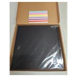 potricher 12 x 12 Inch DIY Scrapbook Album 40 Pages Hardcover Kraft Paper Scrap Book Photo Albums Memory Book for Wedding and Anniversary Family (Black, 12 Inch)