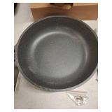SENSARTE Nonstick Frying Pan Skillet, Swiss Granite Coating Omelette Pan, Healthy Stone Cookware Chef