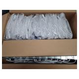 zouzai 24 Pack 6 Inch Ultra-Thin LED Recessed Ceiling Light with Junction Box, 6000K Clear White, 12W 110W Eqv, Dimmable Downlight, 1080LM High Brightness - ETL Certified - Retail: $129.99