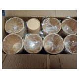 SIUQ 400 Pack 5 oz Kraft Paper Cups, Disposable Bathroom Cups, Mini Mouthwash Cups, Hot/Cold Beverage Drinking Cup for Home, Store, Travel, Events (Brown)