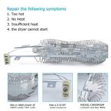2025 Upgraded 8544771 wp8544771 Dryer Heating Element 279973 3392519 Thermal Fuse 279816 Thermostat Cut Off Compatible With whirlpool,maytag,kenmore by AMI PARTS