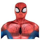 MARVEL Spider-Man Official Adult Deluxe Zentai Halloween Costume - Stretch Spandex with Hidden Zippers and Wrist Slits (XL)