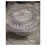 NORDELLE Stainless Steel Salad Spinner - Large Lettuce Dryer with Non-Slip Base & Instant Stop, BPA-Free Vegetable Washer, 5.3 Qt Cream White - Durable, Elegant & Premium