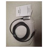 Acer USB C to HDMI Cable for Home Office 6.6FT (4K@60Hz), High-Speed Type C to HDMI 2.0 Braided Cord, Thunderbolt 4/3 Compatible with MacBook, iPhone 16/15 Pro/Max, iMac, iPad Pro, Galaxy S24, Surface