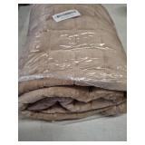 MDSASFD Velvet Couch Cover, Washable Sectional Sofa Cover, Anti Slip Sofa Slipcovers for 3 Cushion Couch Sofa L Shaped Recliner, Furniture Protector Covers for Pets Kids(Khaki, Only 1 PCS)