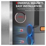 Lifronkit Tractor Mirrors, Strong Magnetic Tractor Side Mirrors for Forklifts, Kubota B BX Mahindra John Deere Lawn Movers Tractor Accessories