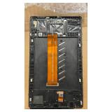 Black Tablet Full LCD Digitizer Touch Screen Assembly Screen Frame Replacement for (WiFi Version) Samsung Galaxy Tab A7 Lite Tab A7 Lite Wi-Fi SM-T220 8.7\" with Tool Kit