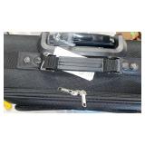 Lekebobor Rolling Laptop Bag With a Compact Combination Lockï¼Rolling Laptop Briefcase on Wheels for Women/Men Fits Up to 15.6Inch computer Bags Water Resistant for Work Travel and Business, Black