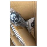 EDISHINE Mid Century Table Lamp, Pull Chain Switch Bedside Lamp with Linen Shade, Solid Wood Pole & Black Metal Base, Modern Nightstand Lamp for Bedroom, Living Room, Office, E26 Base