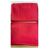 sancua 2 Pack Red Tablecloth 60 x 102 Inch, Rectangle 6 Feet Table Cloth - Stain and Wrinkle Resistant Washable Polyester Table Cover for Dining Tables, Buffet Parties and Camping