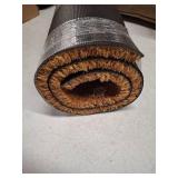 MAINEVENT Christmas Tree Door Mat 30x17 Inch, Winter Holiday Welcome Mat for Covered Outdoor Area, Coir Doormat w/Non-Slip PVC Backing