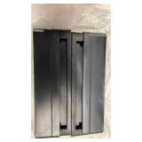 MEAFBIRD 2 Pack Under Sink Organizer, 2 Tier Bathroom Cabinet Organizer with Sliding Basket, Multi-Purpose Under Sink Organizers and Storage for Bathroom Kitchen (Black 2 Pack)