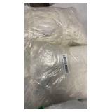 Trlyc 30 Pcs Spandex Chair Covers for Dining Chairs Stretch Polyester Dining Chairs Slipcovers for Wedding Party Decor Banquet Flat-Front Chair Cover (Ivory)