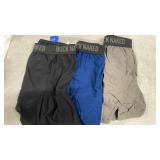 Duluth Trading Co. Buck Naked Underwear, 3 Pack, Blue/Black/Gray, Size Medium