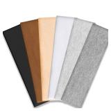 IVARYSS Workout Headbands for Women Non Slip, Premium Stretchy Soft Fabric Head Bands for Women