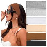 IVARYSS Workout Headbands for Women Non Slip, Premium Stretchy Soft Fabric Head Bands for Women