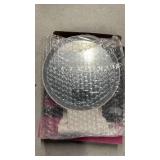 Auxmir 1X/30X Magnifying Mirror with Light, Double Sided Makeup Mirror with Adjustable 3 Color Light, 2000mAh Rechargeable Lighted Magnifying Mirrors with Tweezer, Foldable Travel Mirror with Rotation