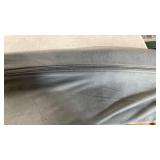 Vekkia Queen Bed Wedge Pillow for Headboard Gap Filler(0-3.5\"),High-Density Foam,Prevents Pillows & Items Loss,Ergonomic Design,Large Storage Pockets,Removable&Washable Cover,Gray,60\"x7\"x5\"