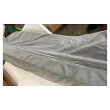 Vekkia Queen Bed Wedge Pillow for Headboard Gap Filler(0-3.5\"),High-Density Foam,Prevents Pillows & Items Loss,Ergonomic Design,Large Storage Pockets,Removable&Washable Cover,Gray,60\"x7\"x5\"