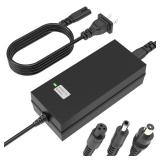 EVAPLUS SGS Certified 42V 2A Fast Charger with 3-Prong 0.31\" Plug | for 36V Lithium Batteries- Compatible with Pocket Mod, Sports Mod, Electric Scooters