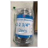 PEROMI 12PCS Heavy Duty Hose Clamps Stainless Steel 304, 2\" Hose Clamp to 2-3/4\" Hose Clamp (50-70mm) Adjustable Worm Gear Drive Hose Clamps,Reusable Pipe Clamp for Automotive, Garden and Industry