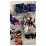 ZYLEGEN Halloween Fridge Magnets Ornaments Building Kit, Ghost, Candy, Bat, Castle, Pumpkin, Spider, Witch Decor Toys Gifts for Halloween Ages 6+ Boys Girls Adults Kids