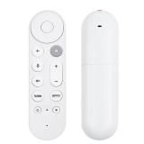 GY3LE Voice Search Remote Control Compatible with Google TV Streamer 4K, New Controller Replacement Control Upgrade Voice Remote (4K), NOT Compatible with Google Chromecast Snow