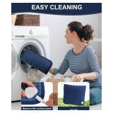 Heating Pad for Back Pain and Cramp Relief, Large 33\"x17\" Electric Heating Pad for Neck and Shoulders Moist Dry Heat with 9 Adjustable Heat, Auto Shut-Off Timer, Gifts for Women Mom