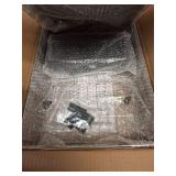 SNTD Dish Drying Rack for Kitchen Counter - Stainless Steel Dish Rack with Drainboard, Large Dish Drainer with Utensil Holder for Sink, Silver