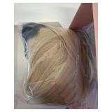 ENTRANCED STYLES Blonde Wig with Bangs, Long Straight Wigs for Women Natural Hair Wigs Synthetic Blond Wigs for Girls Daily Party Halloween Cosplay Wig 22 Inch