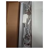 ASOKO Under Cabinet Led Light Plug in, Dimmable Daylight White 4500K, 3 Pack 12 inch Linkable Led Under Counter Lights for Kitchen, Shelf, Workbench, Cupboard, ETL Listed Plug 24V, UNO-LK 4500K