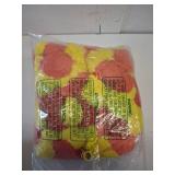 DIYANA IMPEX Marigold Garland for Decoration 5 Pcs of 5 feet Long Strands Artificial Marigold Flowers, Indian Decor for Pooja, Wedding Christmas, Events Decorations