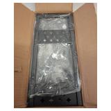 OKZEST Rolling Slim Storage Cart, 4-Tier Narrow Bathroom Organizers and Storage Cart, Metal Narrow Kitchen Laundry Room Organization Shelf with Wood Top, Slim Utility Cart with Wheels for Small Space