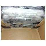 Furologee Nightstands Set of 2, End Tables with Charging Station and LED Lights, Black Night Stands with 2 Fabric Drawers, Bedside Tables Set of 2 for Living Room/Bedroom,Black Oak