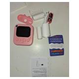 Kids Camera Instant Print: Gleeglee 1080P Instant Print Camera for Kids - Christmas Birthday Gifts for Girls Boys - Portable Toy for 3 4 5 6 7 8 9 10 Years Old, Pink Cat