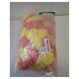 DIYANA IMPEX Marigold Garland for Decoration 5 Pcs of 5 feet Long Strands Artificial Marigold Flowers, Indian DÃ©cor for Pooja, Wedding Christmas, Events Decorations