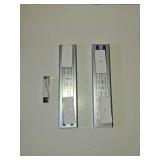 Under Cabinet Lighting, LED Motion Sensor Light Indoor, 2200mAh USB Rechargeable Closet Lights Battery Operated, Stick On Magnetic Wireless Dimmable Under Counter Lights for Kitchen(2 Pack)