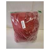 Hiturbo Plush Changing Robe, Fluffy Wearable Blanket, Soft Oversize Hooded Towel Surf Poncho with Pocket for Aquatics & Home (Red)