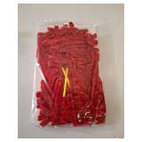 SIMISI RIBBON 24Pcs Red Christmas Velvet Ribbon Bows Decorations Xmas Ornaments Vintage Decor for Tree, Wreath, Garland (3/8