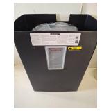 Bonsaii 10-Sheet Cross Cut Paper Shredder, 5.5 Gal Home Office Heavy Duty Shredder for Credit Card, Staple, Clip with Transparent Window(C209-D)