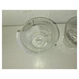 CHPINDAM Vintage Glass Dessert Bowls, Dessert cups Set of 12, 9 oz Sundae Cups for Ice Cream, Fruit, Pudding, small snacks, Yogurt, and Appetizers (12)