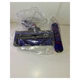 Upgraded 2 Brushes Vacuum Head Replacement for Dyson V7/V8/V10/V11/V15/SV10/SV11/SV12/SV14/SV15/SV22((Not for Slim) | Anti-Tangle Motorhead with LED Light | Quick-Release Cordless Vacuum Cleaner Head