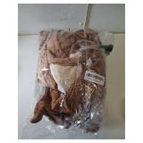 Toddler Kangaroo Costume, Baby Animal Onesie Boys Girls, Babies Newborn Halloween Cosplay Romper Clothes Infant 4T Brown