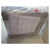 QPAU Inflatable Toddler Travel Bed with Tent, Baby Crib Tent, Portable Kids Air Mattress with Safety Bumpers, Ideal for Home, Grandma