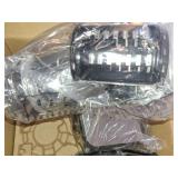 VVAKAM Electric Cheese Grater,300W DC Motor Salad Maker,Electric Slicer Shredder with 5 Different Shapes of Blades,Electric Vegetable Cutter for Potato,Carrot,Black