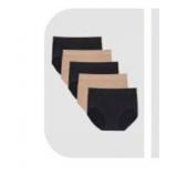 CAROLE HOCHMAN SEAMLESS BRIEF SIZE S