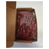 uxcell 4 Pack Stool Covers Round, 16-20 Inch Bar Stool Covers Washable Dustproof Slipcover Seat Cushion with Elastic for Bar Kitchen Living Room Decor, Wine Red