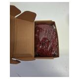 uxcell 4 Pack Stool Covers Round, 16-20 Inch Bar Stool Covers Washable Dustproof Slipcover Seat Cushion with Elastic for Bar Kitchen Living Room Decor, Wine Red