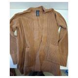 Max Mia Ribbed Cardigan Sweater